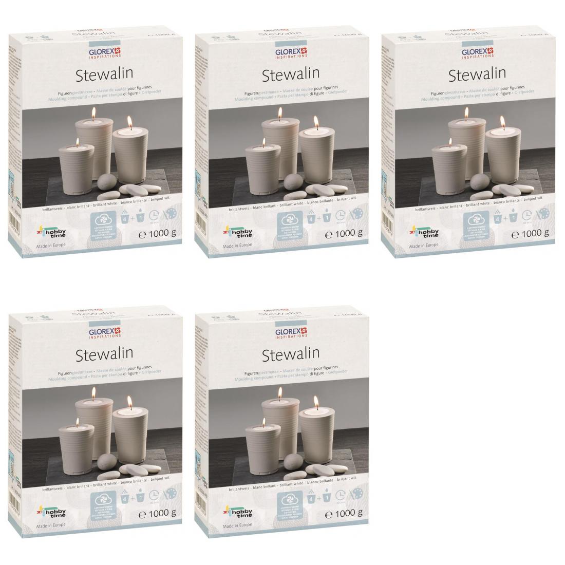 Stewalin weiss - Größe: 5 x 1kg Box