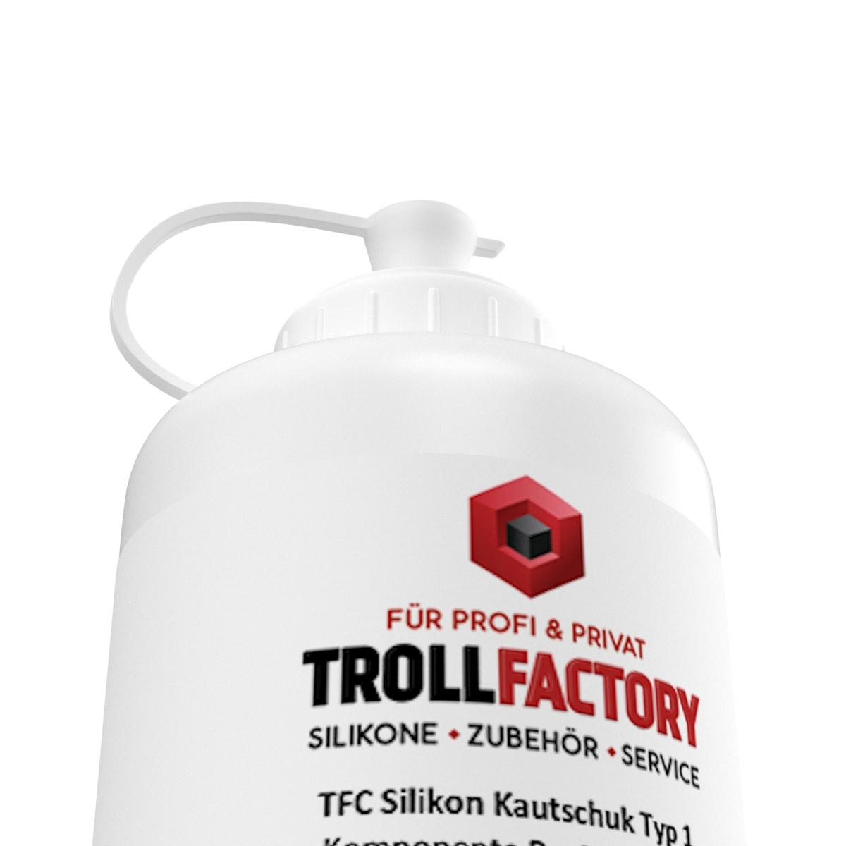 TFC Silikon Kautschuk Typ 1 Abformsilikon weich 1:1 NV Troll Factory RTV