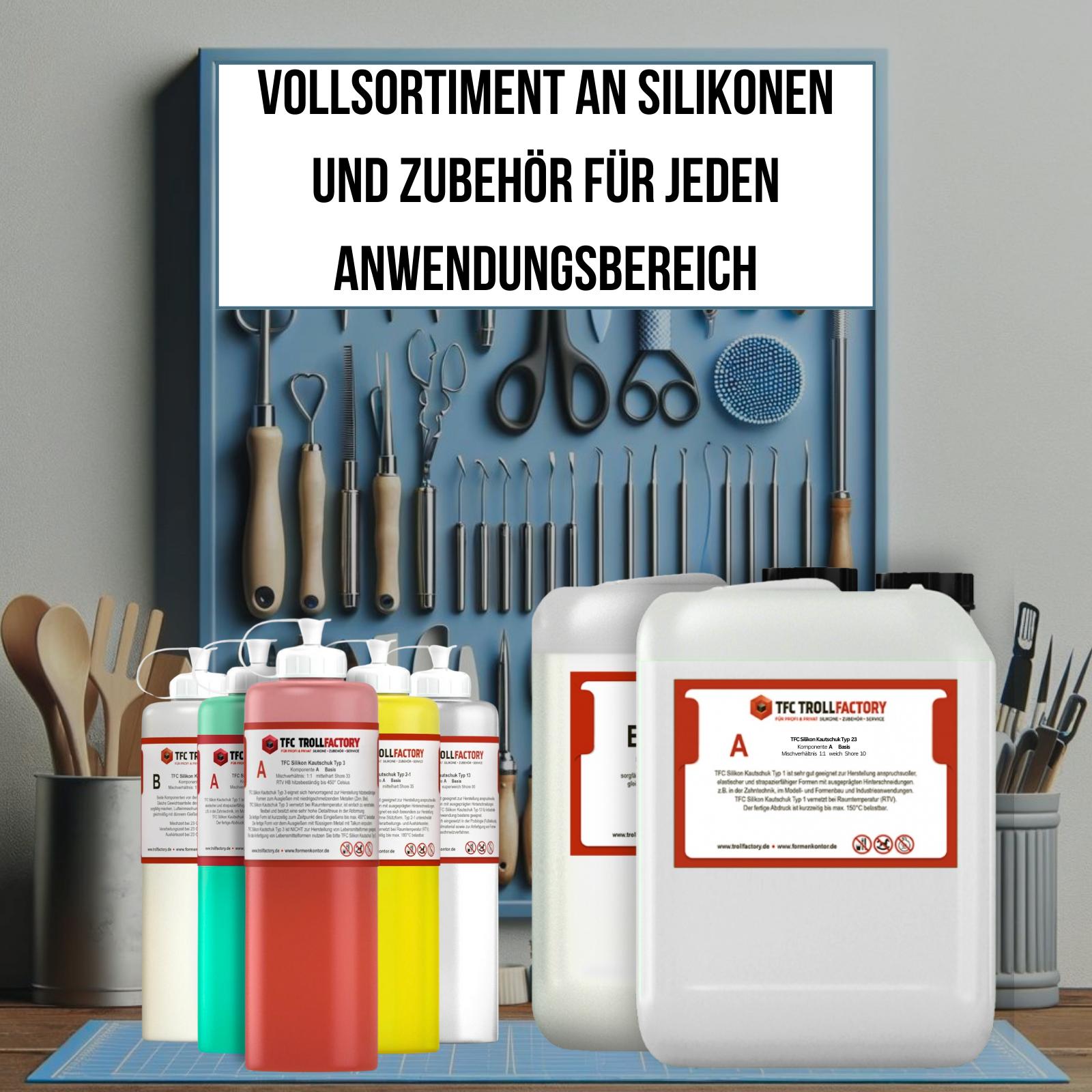 TFC Silikon Kautschuk Typ 23 Silskin Deadner Masken Special Effekt SFX