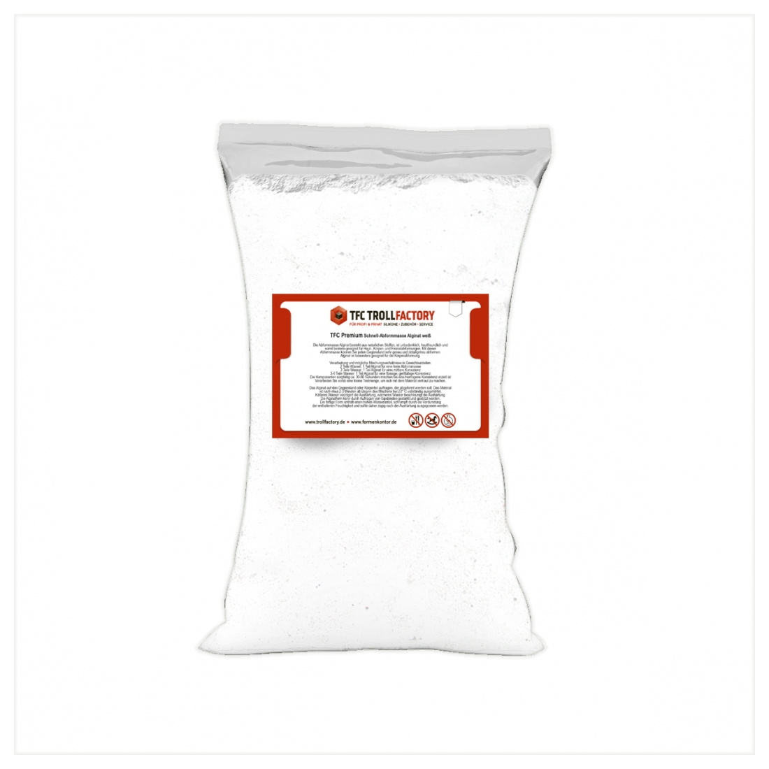 TFC Alginat PREMIUM Abformmasse weiss 9-11 Minuten