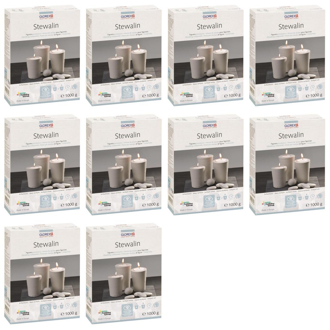 Stewalin weiss - Größe: 10 x 1kg Box